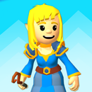 소녀와 용의 모험 : 3D 클래식 플랫 포머 APK