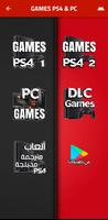 GAMES PS4 - PC Plakat