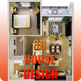 3D House Design ícone