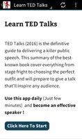 1 Schermata Learn TED Talks