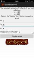 Quadratic Equation Solver 截图 1