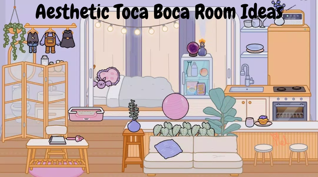 Free Aesthetic Study Room 📚Back to School Toca Boca #tocagirlz 