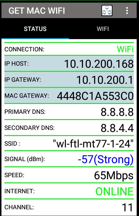 Get Mac WiFi APK for Android Download