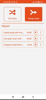 mix audios and merge songs mp3 poster