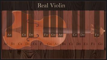Real Violin الملصق