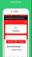 Social Media Video Downloader 2021 ภาพหน้าจอ 1