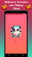 Halloween Costume Ideas & Makeup Ideas 2018 plakat