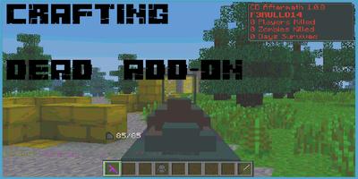 Addon  Crafting Dead For MCPE Affiche