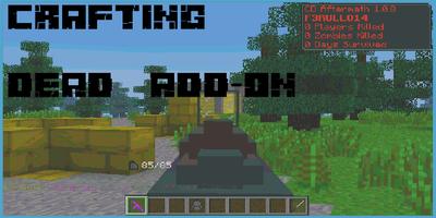 Addon  Crafting Dead For MCPE تصوير الشاشة 2