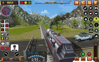 Uphill Train Track Simulator الملصق