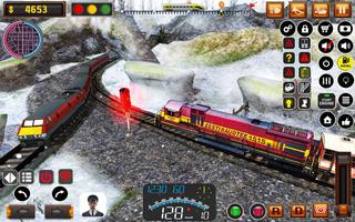Uphill Train Track Simulator capture d'écran 1