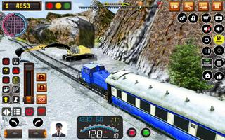Uphill Train Track Simulator capture d'écran 2