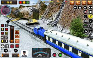 Uphill Train Track Simulator تصوير الشاشة 2