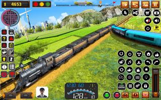 Uphill Train Track Simulator capture d'écran 3