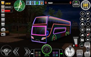 Bergauf Bus Game Simulator Plakat