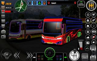 Uphill Bus Game Simulator captura de pantalla 3