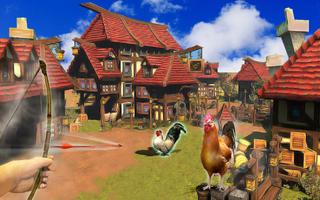 Chicken Shooter Hunting Games : Archery Games capture d'écran 3