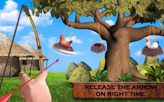 Chicken Shooter Hunting Games : Archery Games poster