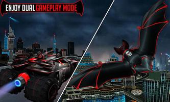 Super Hero Robot Transforming Games Real Robot Bat تصوير الشاشة 1