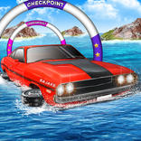 Water Car Stunt Game :  Extrem