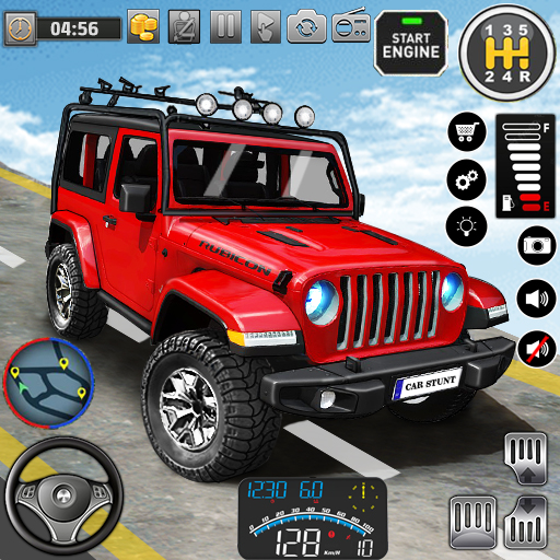 Mountain Climb Drive Car Game