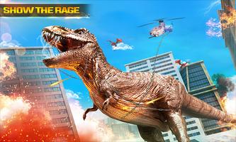 برنامه‌نما Dino City Attack Dinosaur Game عکس از صفحه