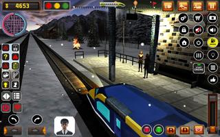 Simulateur de train montée Affiche