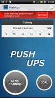 Push Ups - Fitness Trainer Affiche