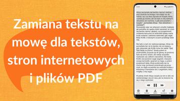 Tekst na mowę plakat