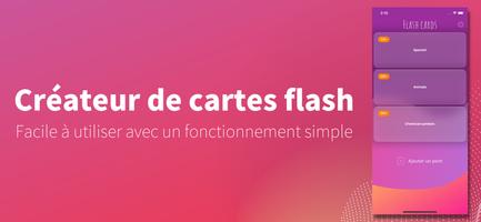 Créateur de cartes flash Affiche