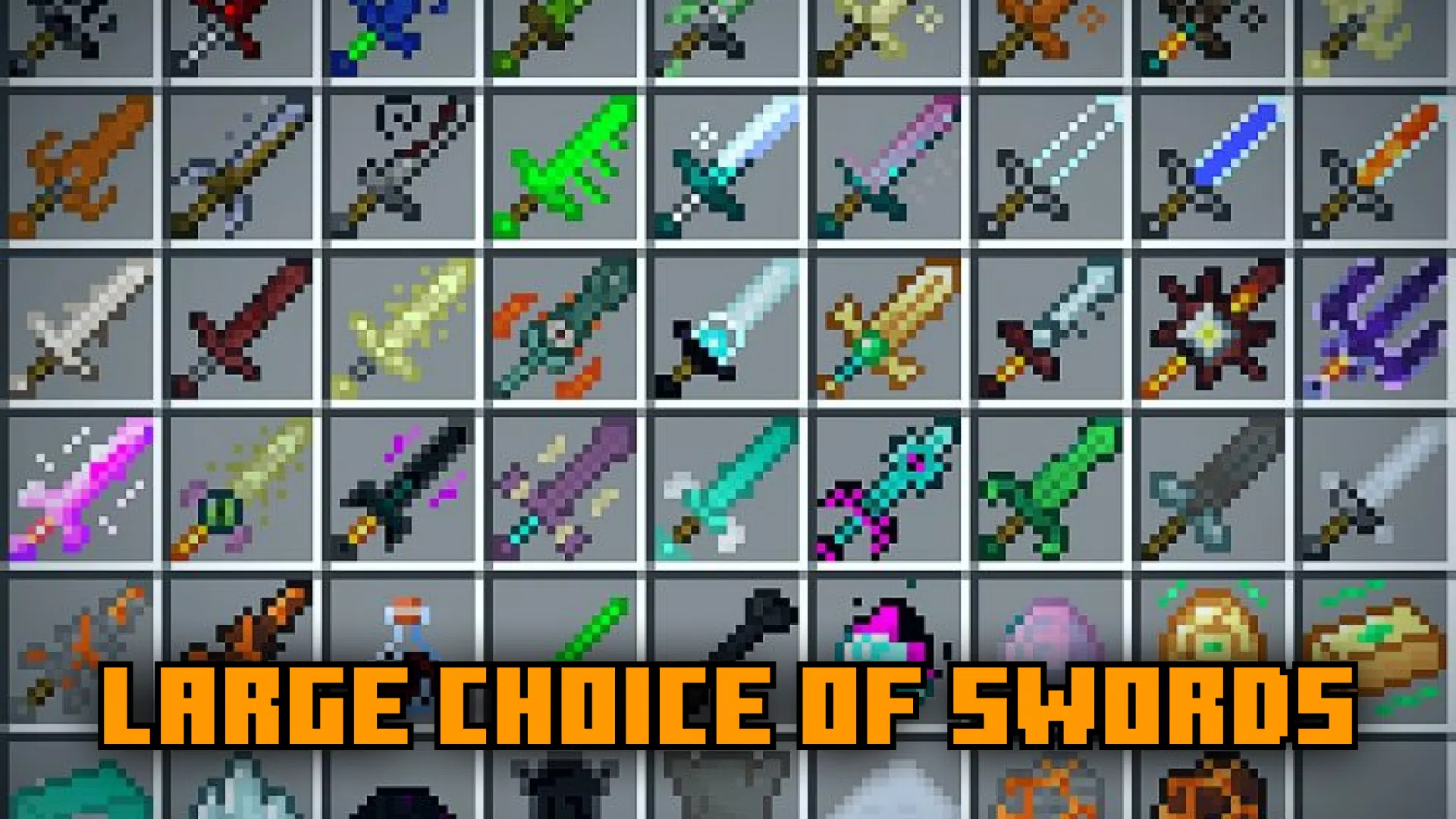 Swords for minecraft - mods for Android - Download