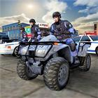 ABD polisi moto dörtlübisiklet simgesi