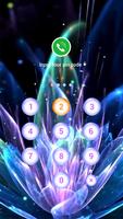 AppLock Live Theme - Crystal Flower 🔢 Plakat