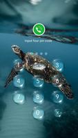 AppLock Theme - SeaTurtle Affiche