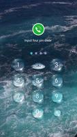 App Lock Live Theme - Wave ポスター