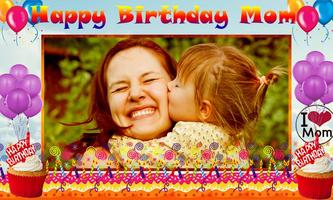 Happy Birthday Mom frames Affiche