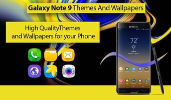 Theme for Samsung galaxy Note 9: Wallpaper Note 9 Affiche