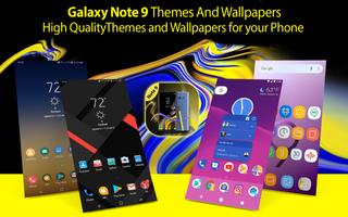 Theme for Samsung galaxy Note 9: Wallpaper Note 9 capture d'écran 1