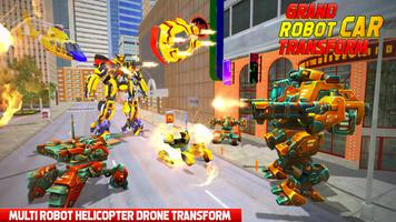 Multi Grand Robot Battle Game تصوير الشاشة 1