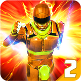 Speed Robot Hero Rescue Games أيقونة