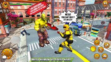 Speed Robot Hero Rescue Games تصوير الشاشة 2