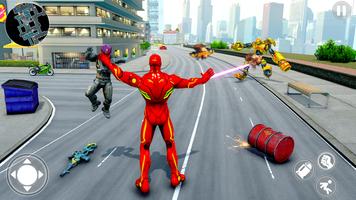 Iron Superhero Fighting Game ポスター