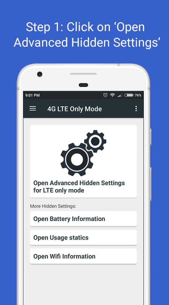 4G LTE Only Mode for Android - APK Download - 