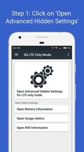 Скачать 4G LTE Only Mode APK для Android