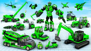 Mech Robot Transformation Game poster