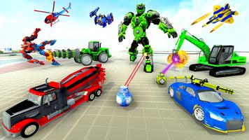 Mech Robot Transformation Game screenshot 2