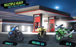 Superhero Stunts Bike Racing Games capture d'écran 2