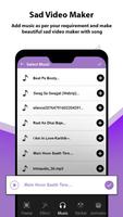 Sad Video Maker ảnh chụp màn hình 3