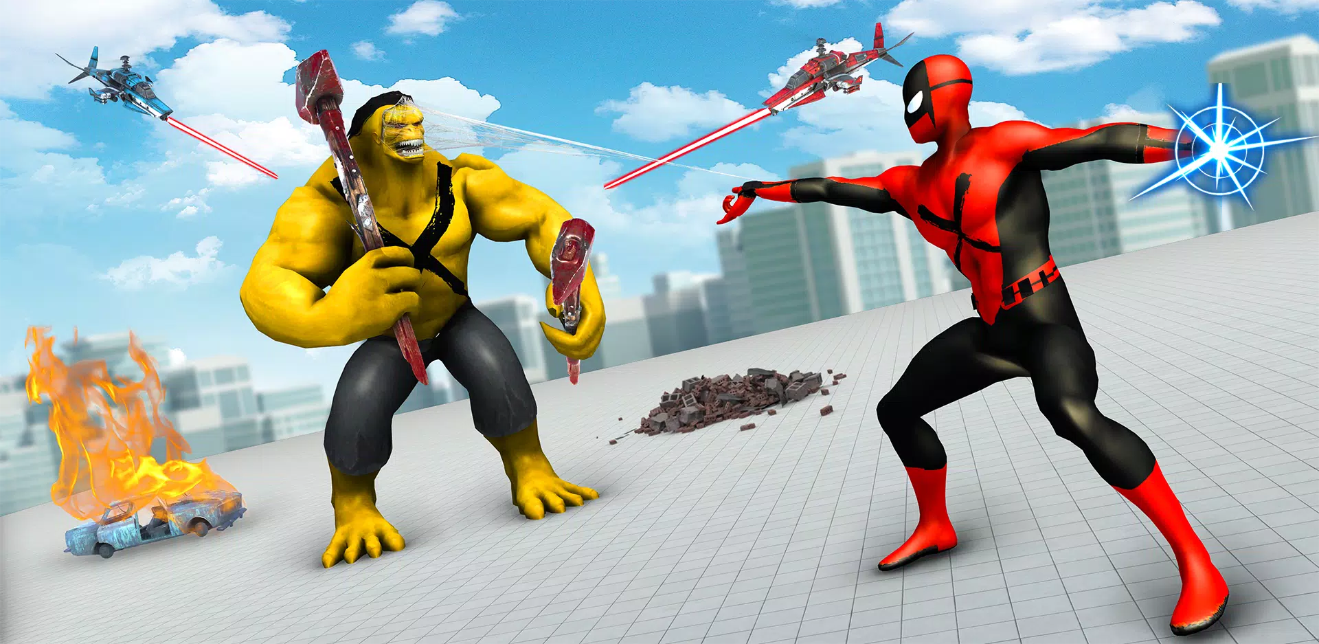 Spider Rope Hero Man Games Game for Android - Download