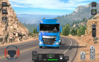 euro vrachtwagensimulator 3D-poster